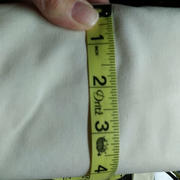 Homemade Cream Flowered Handbag Bag Purse - Picture 15 of 16